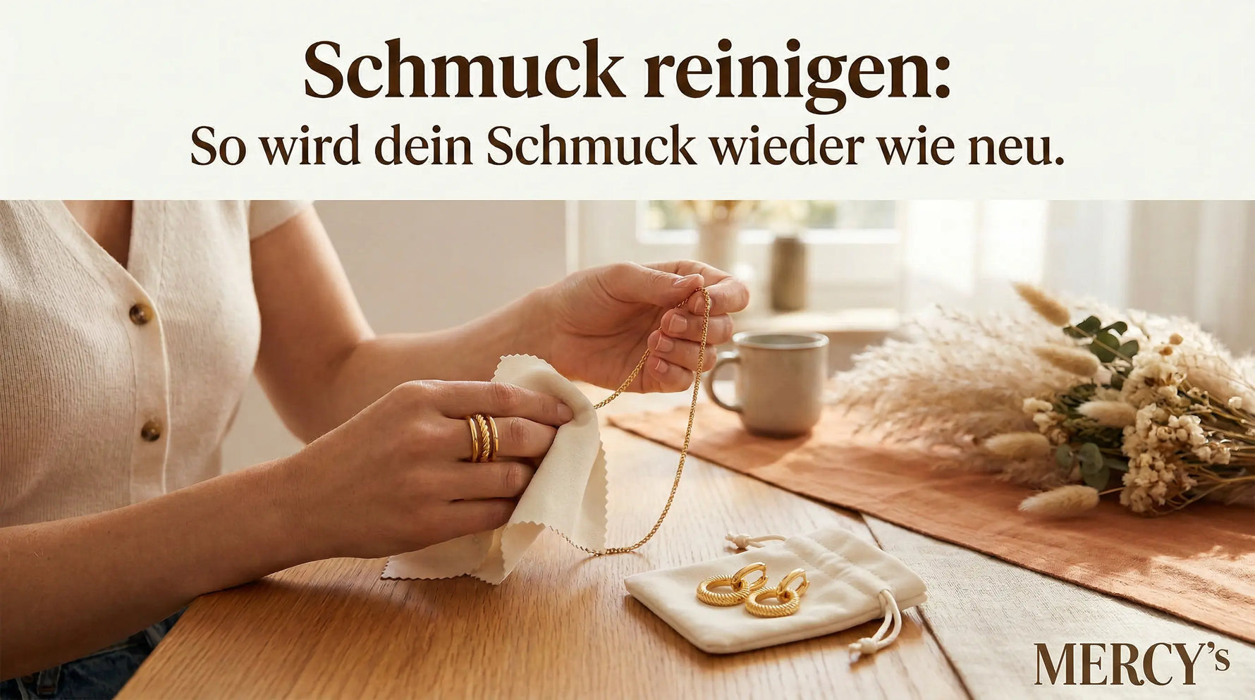 Schmuck reinigen: So wird dein Schmuck wieder wie neu