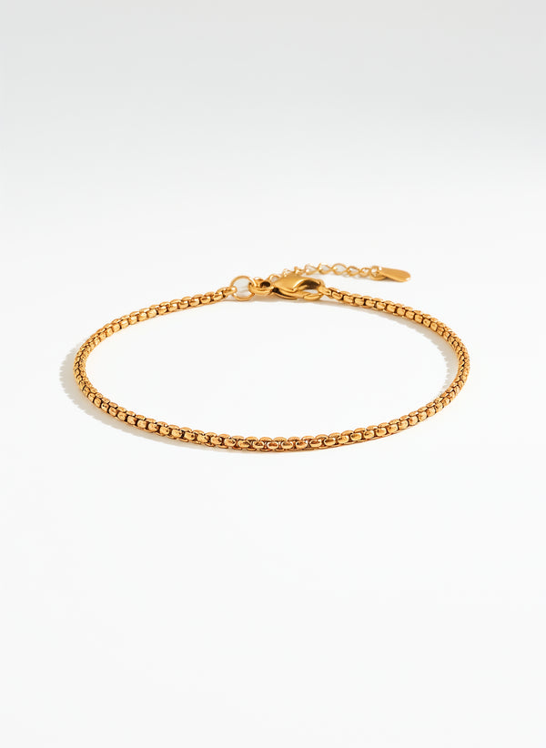 Amelira Armband, feine Venezianerkette aus 316L Edelstahl