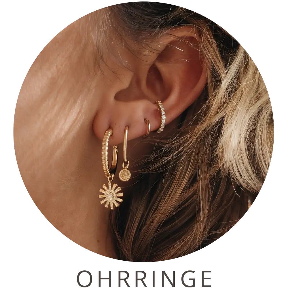 Goldene Ohrringe von Mercy’s Jewelry – stilvoller Ohrschmuck für Damen